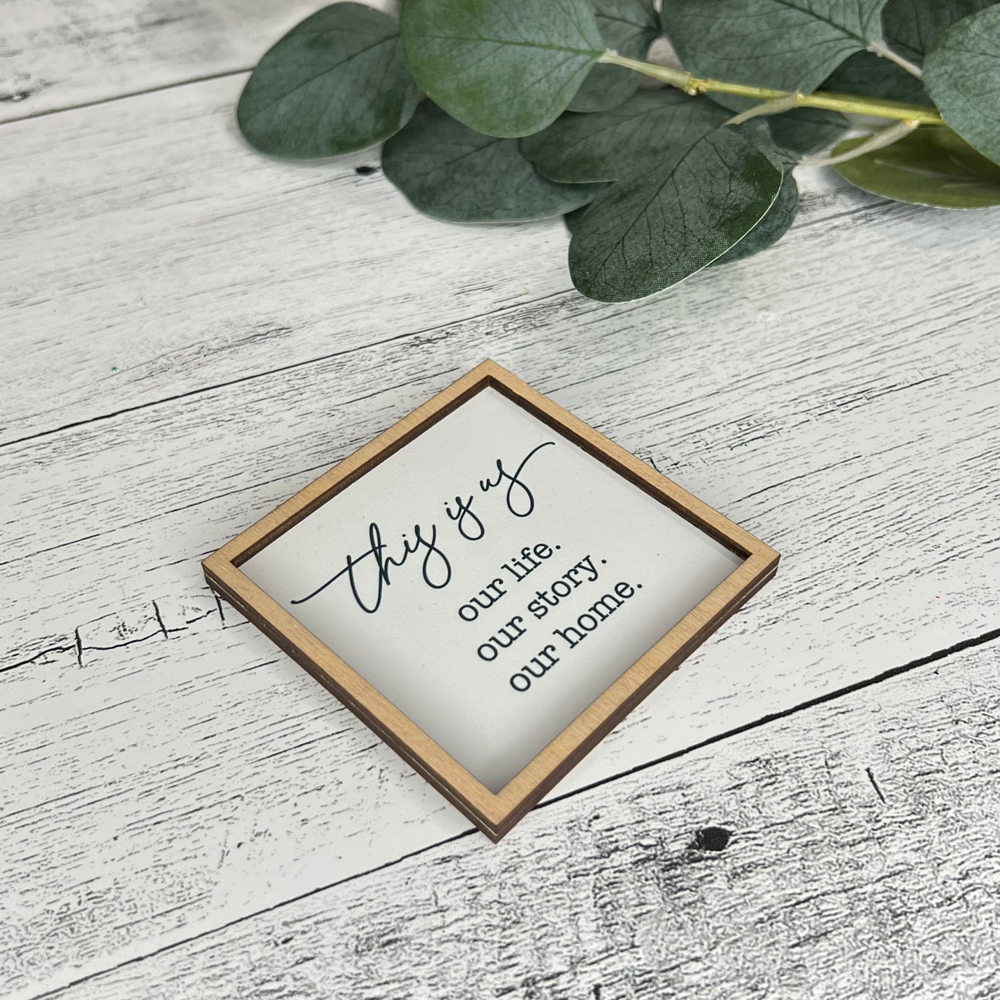 Mini Framed Family/Home Themed Sign | This Is Us