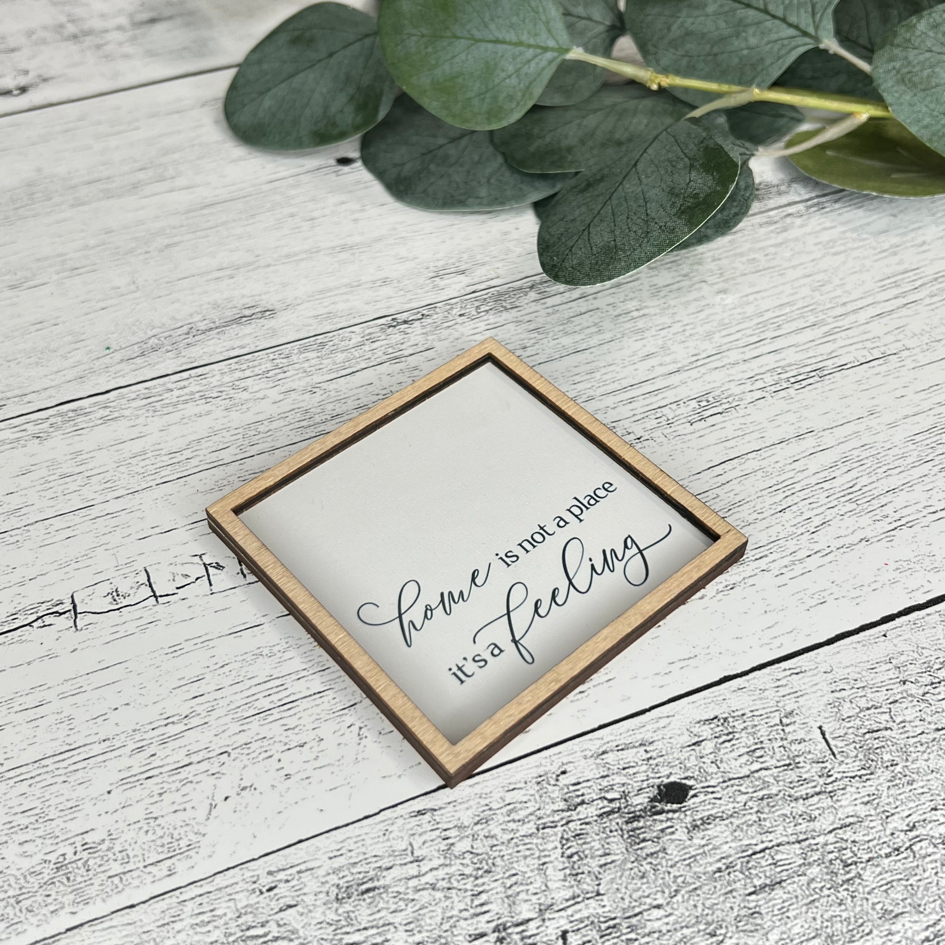 Mini Framed Family/Home Themed Sign | Home-Feeling