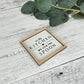 Mini Framed Kitchen Themed Sign | Lick The Spoon