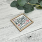 Mini Framed Valentine's Day Sign | Kissing Booth Sign