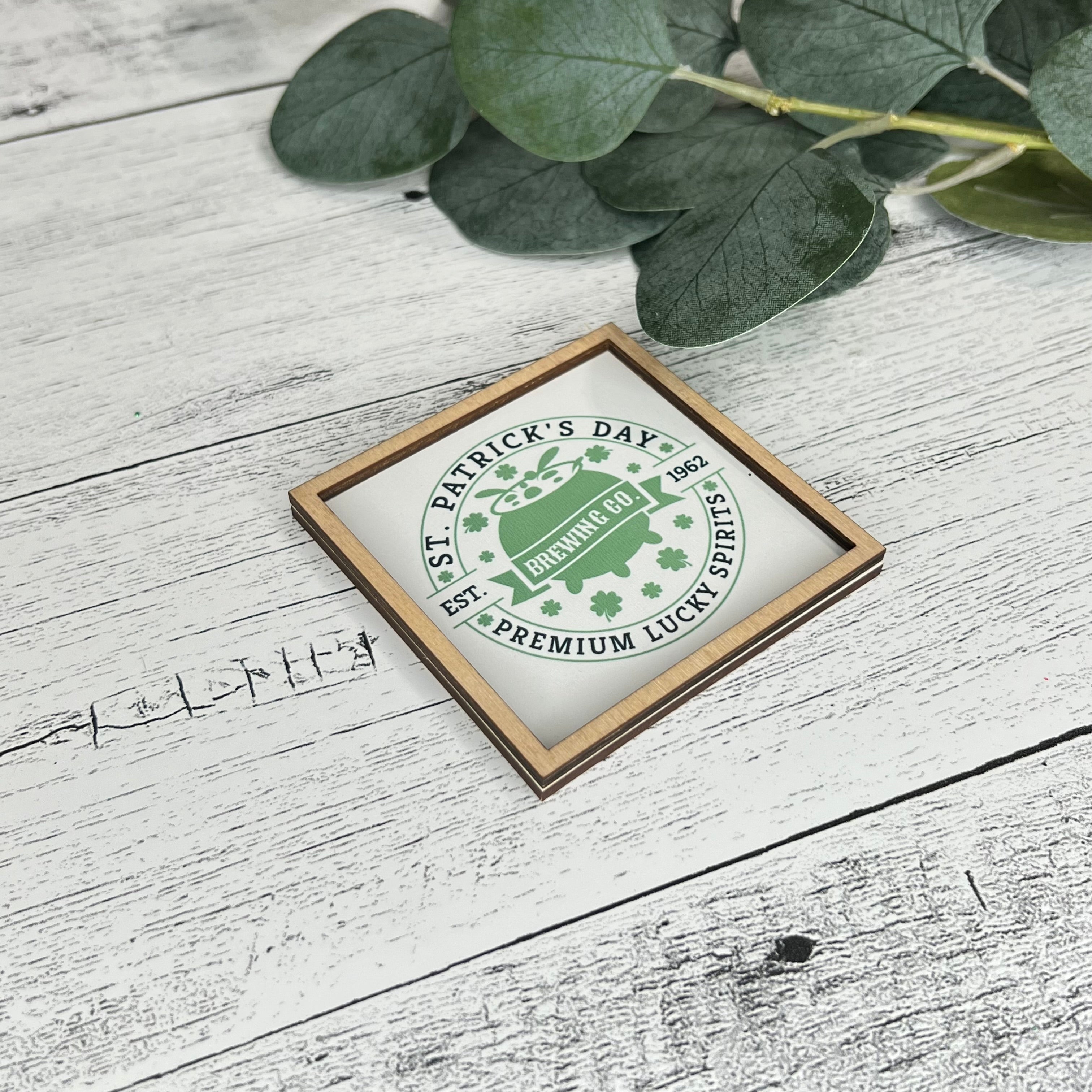 Mini Framed St. Patrick's Day Sign | Spirits-Brewing Co.