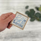 Mini Framed Winter Sign | Hello Winter Sign