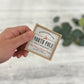 Mini Framed Christmas Sign | North Pole Bed & Breakfast Sign