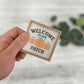 Mini Framed Fall Sign | Welcome To Our Patch