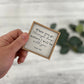 Mini Framed Bible Verse Sign | Mini Scripture Sign | Mini Religious Sign