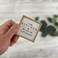 Mini Framed Kitchen Themed Sign | Lick The Spoon