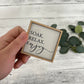 Mini Framed Bathroom Themed Sign | Soak Relax Enjoy