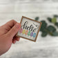 Mini Framed Summer Themed Sign | Hello Summer