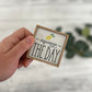 Mini Framed Lemon Themed Sign | Squeeze The Day