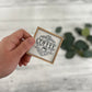 Mini Framed Coffee Themed Sign | Fresh Brewed Coffee Sign