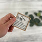 Mini Framed Coffee Themed Sign | Coffee Definition Sign