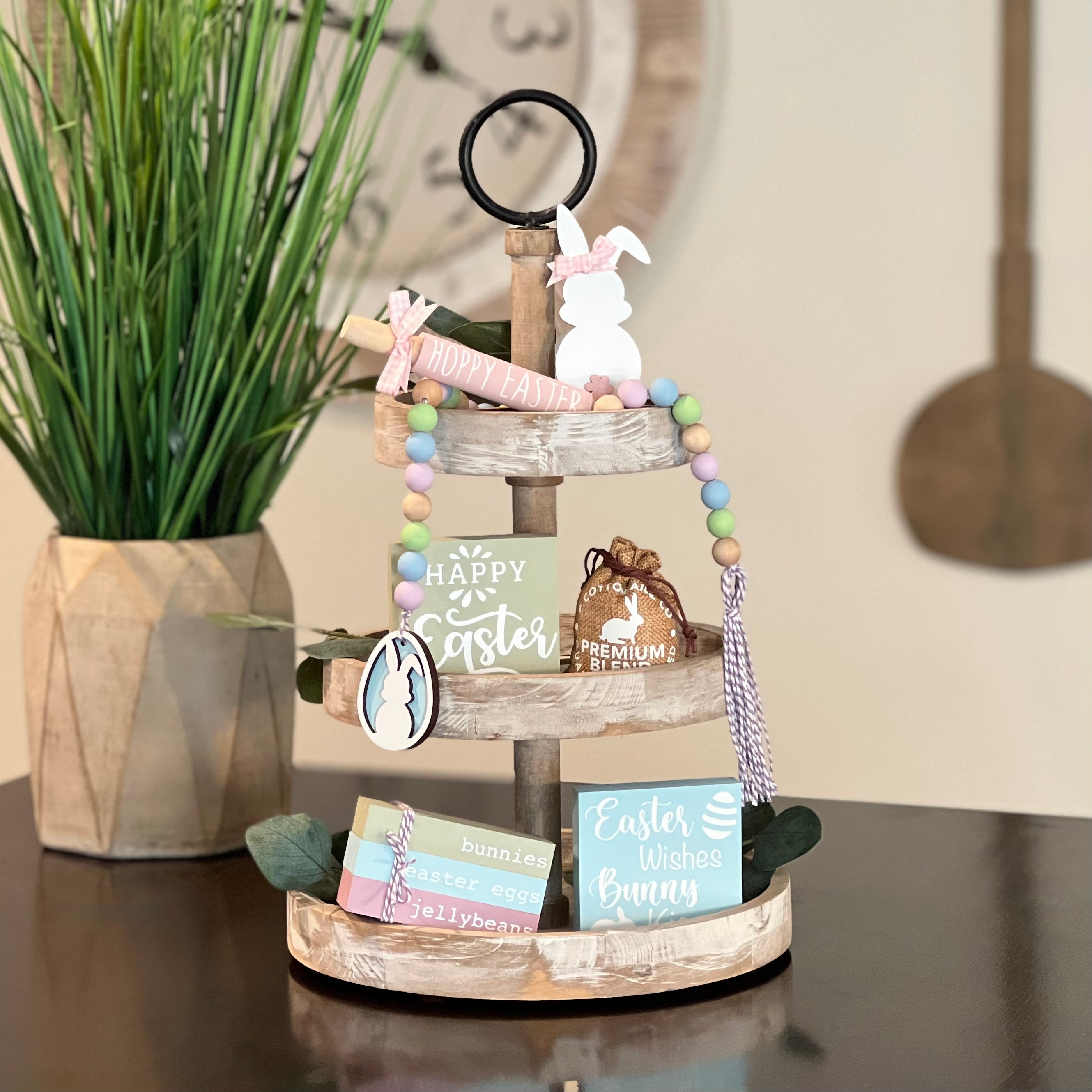 Easter Themed Mini Wooden Books