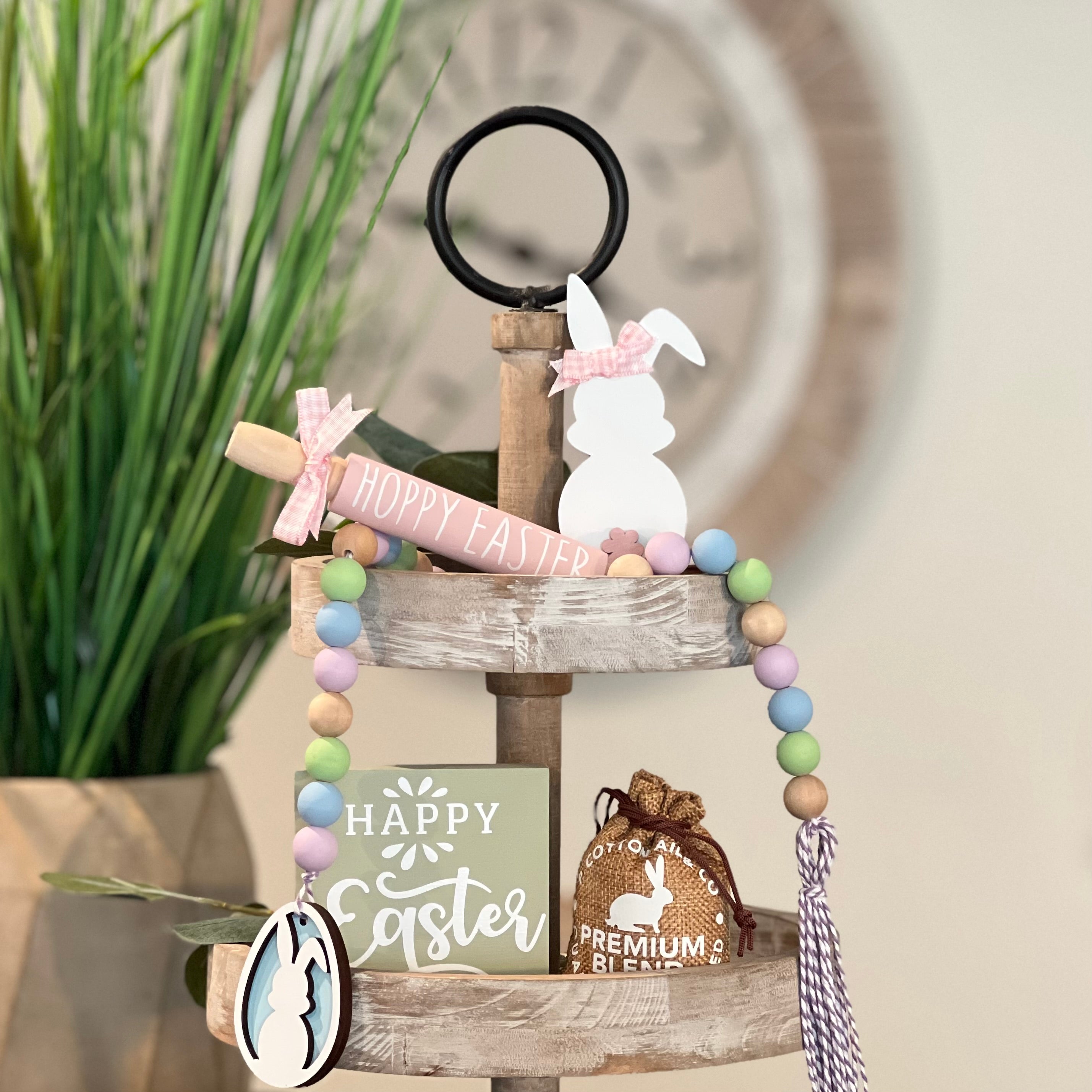 Easter Tiered Tray Decor Bundle