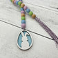 Easter Wooden Bead Garland
