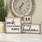 Framed Bathroom Sign | Hey There Handsome