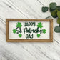 Framed St. Patrick's Day Sign | Happy St. Patrick's Day