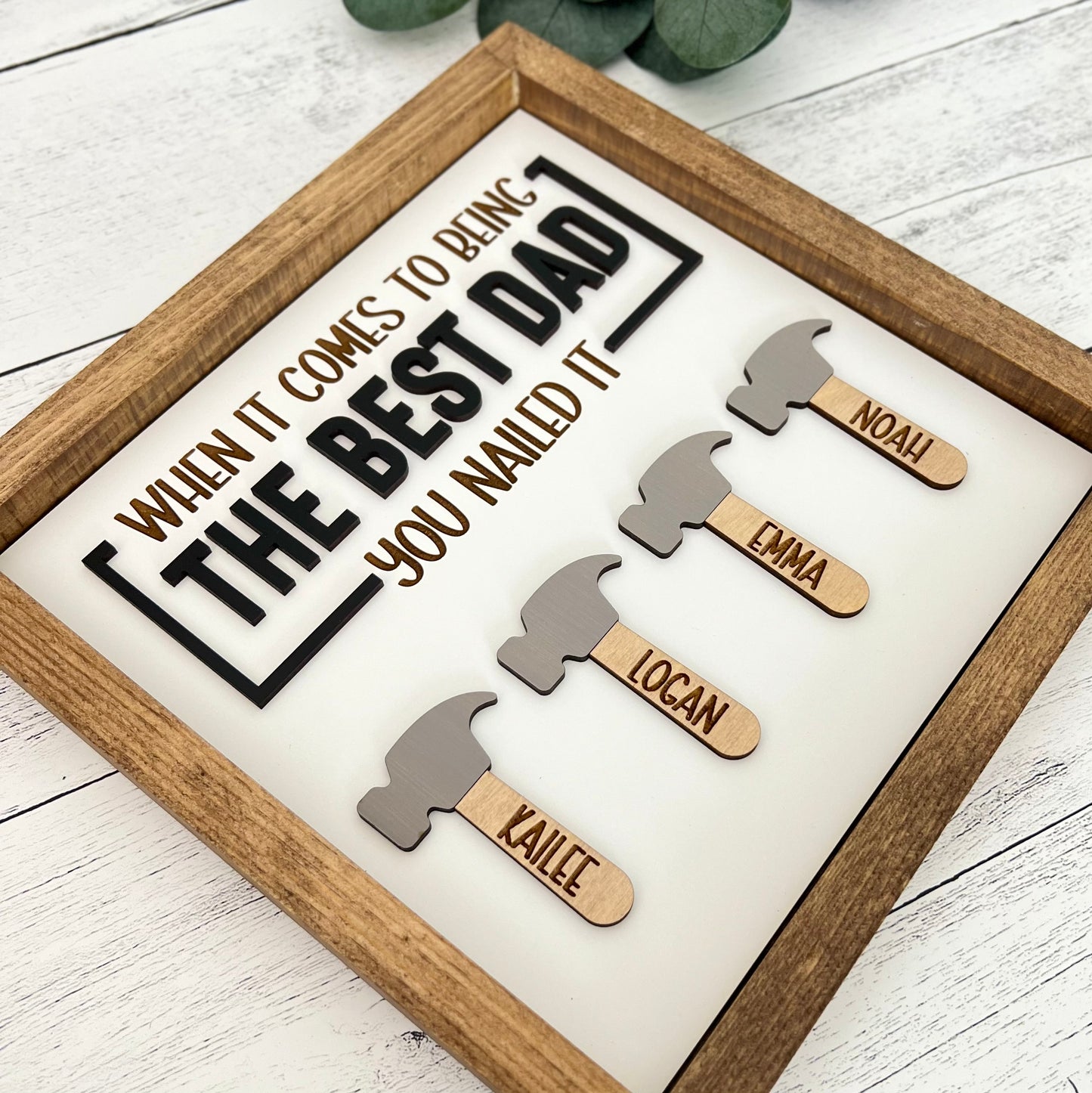 Personalized Father's Day Sign