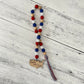 Fourth of July Themed Wooden Bead Garland