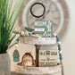 Plant/Succulent Themed Tiered Tray Decor Bundle