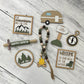 Camping Themed Tiered Tray Decor Bundle