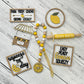 Lemon Themed Tiered Tray Decor Bundle