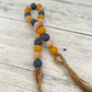 Bee Themed Wooden Bead Garland