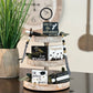 Graduation Themed Tiered Tray Decor Bundle