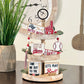Baseball Wooden Bead Garland
