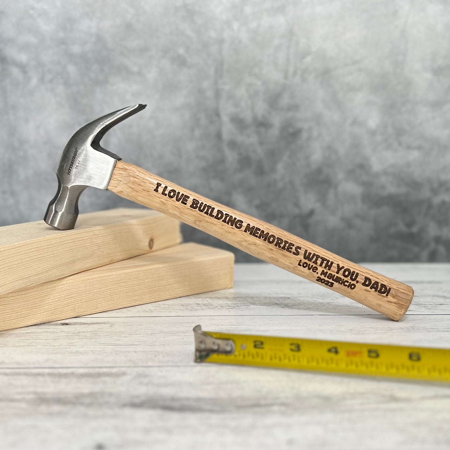 Personalized Engraved Hammer
