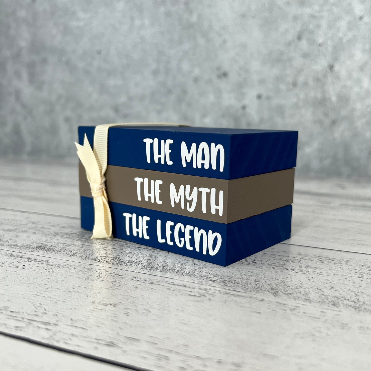 Father's Day Themed Mini Wooden Books