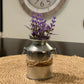 Mini Galvanized Metal Milk Can Floral Arrangement