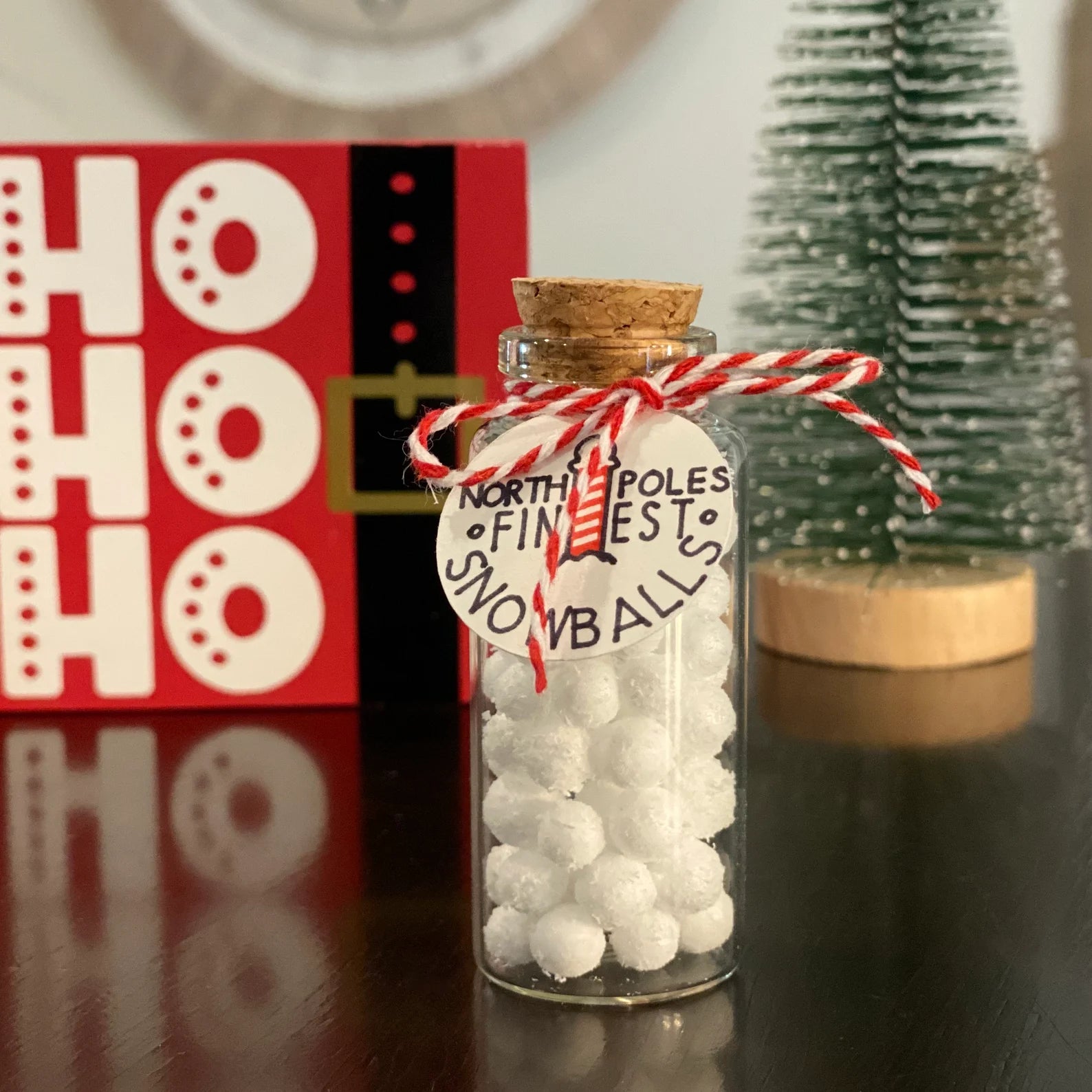 Mini Jar Of Snowballs