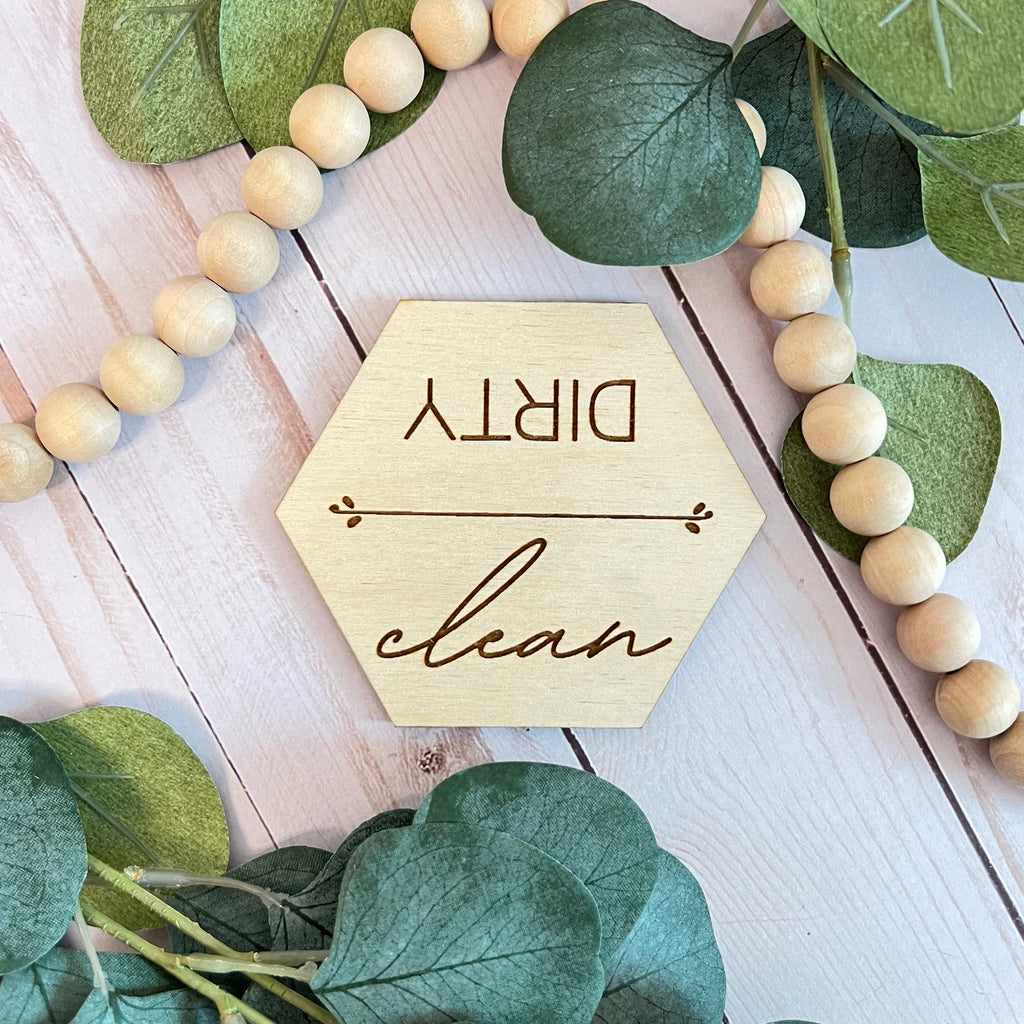 Clean-Dirty Dishwasher Magnet