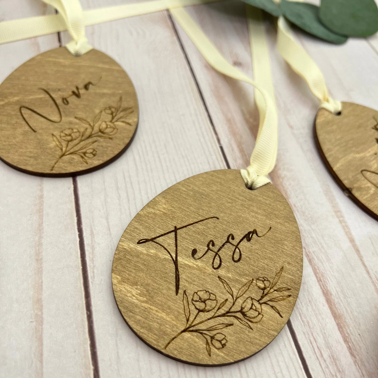 Easter Basket Tag - Egg Shaped Tag