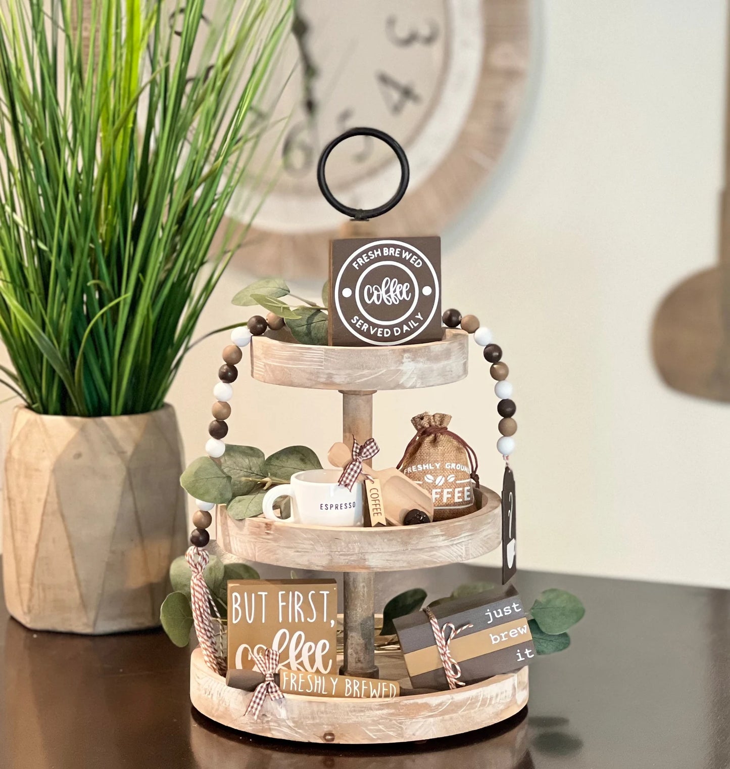 Mini Burlap Coffee Bag