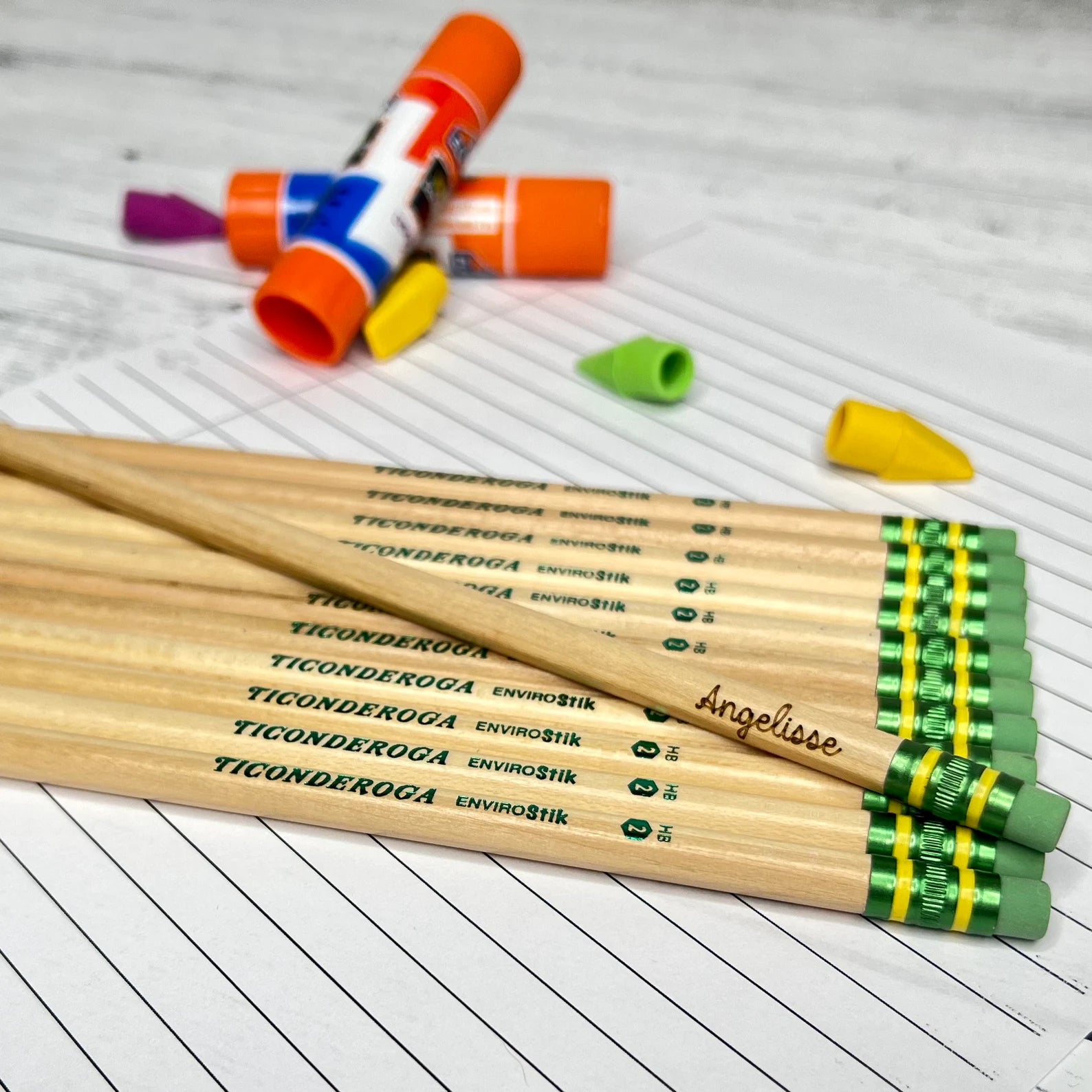 Personalized Engraved Pencils
