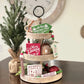 Santa Express Mail Mini Burlap Bag