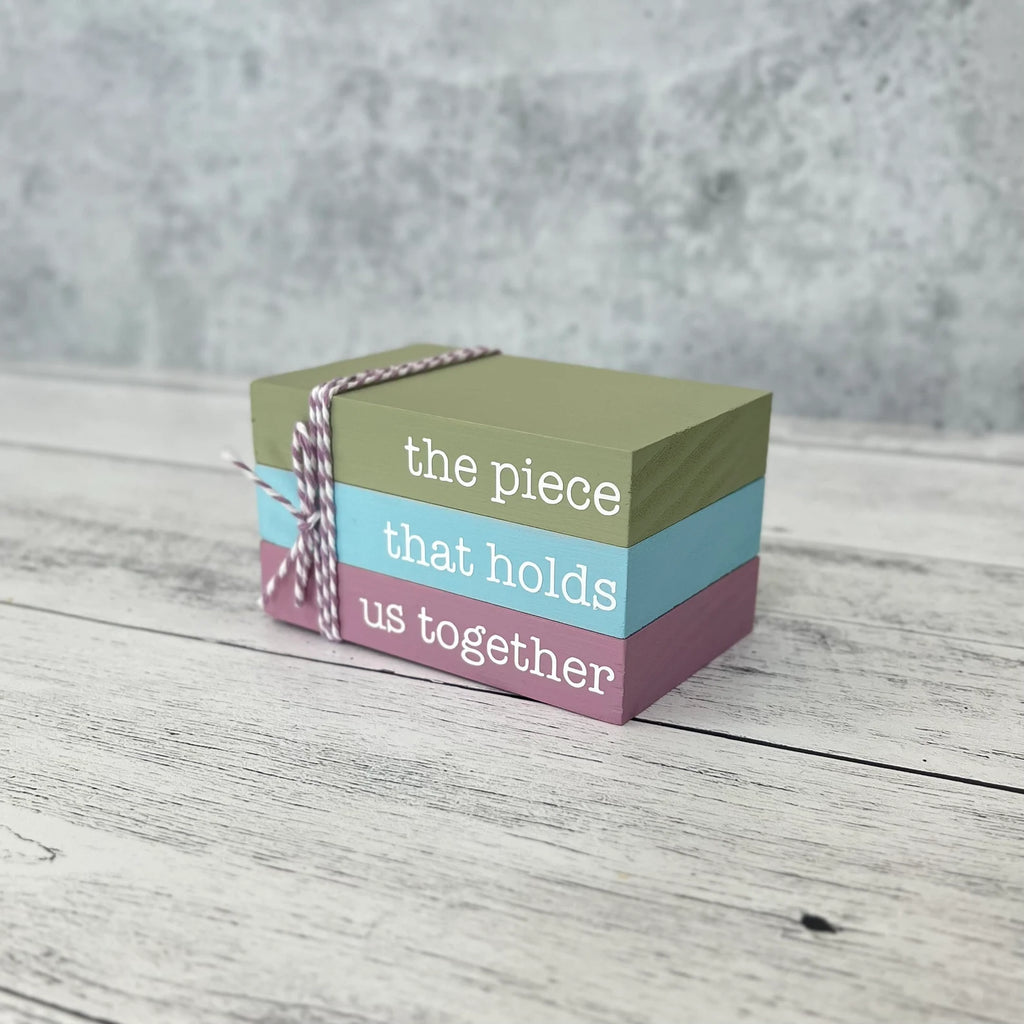 Mother's Day Themed Mini Wooden Books