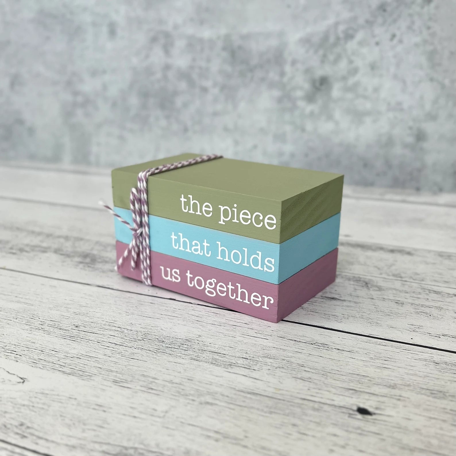 Mother's Day Themed Mini Wooden Books